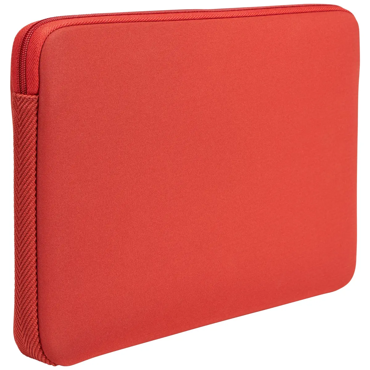 Neoprene bag, red neoprene zippered pouch and sleeve